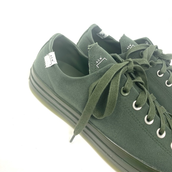Converse Chuck 70 Sneaker Women's Size Low Top Shoes Deep Green Canvas A06688C - Picture 4 of 11